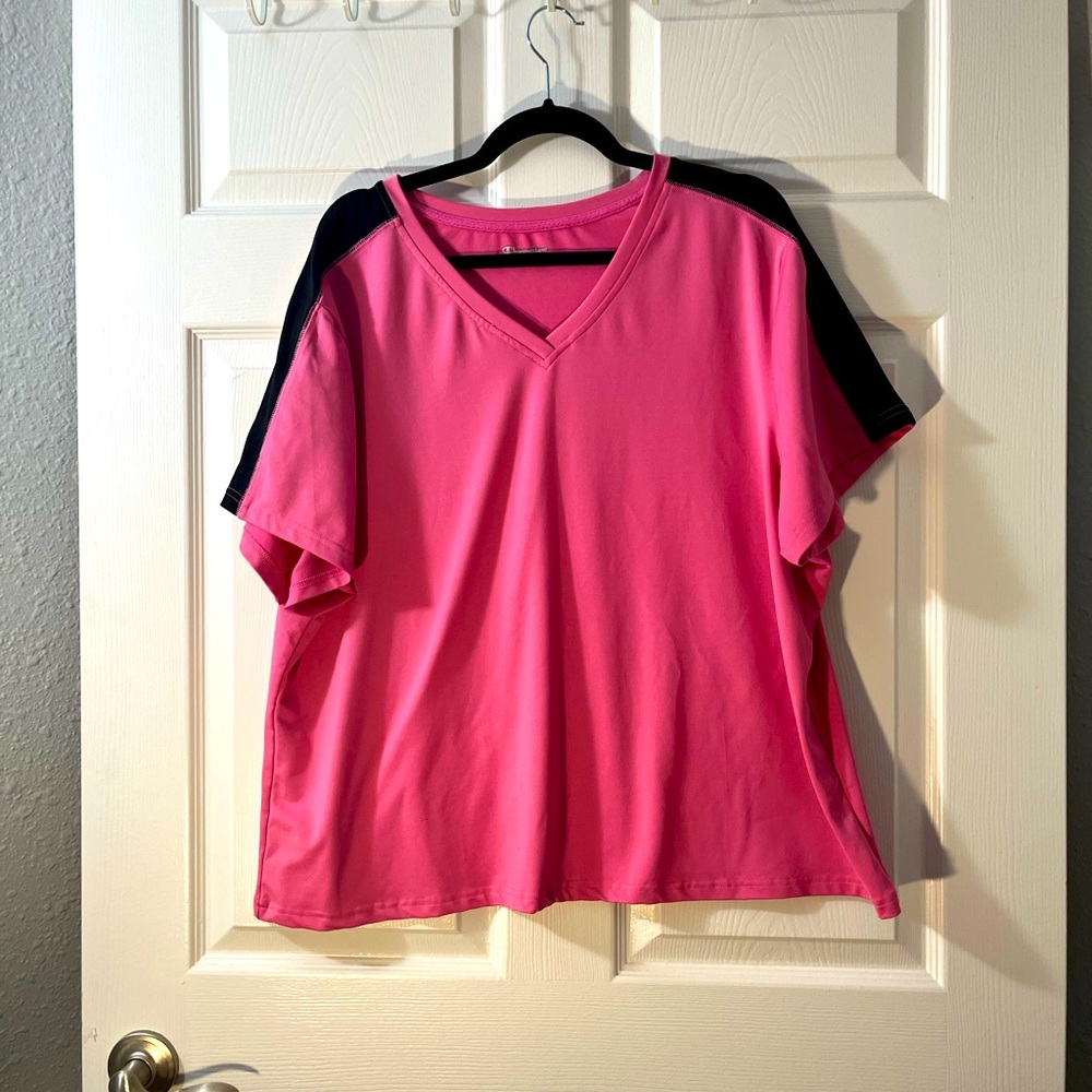 Plus size workout tee